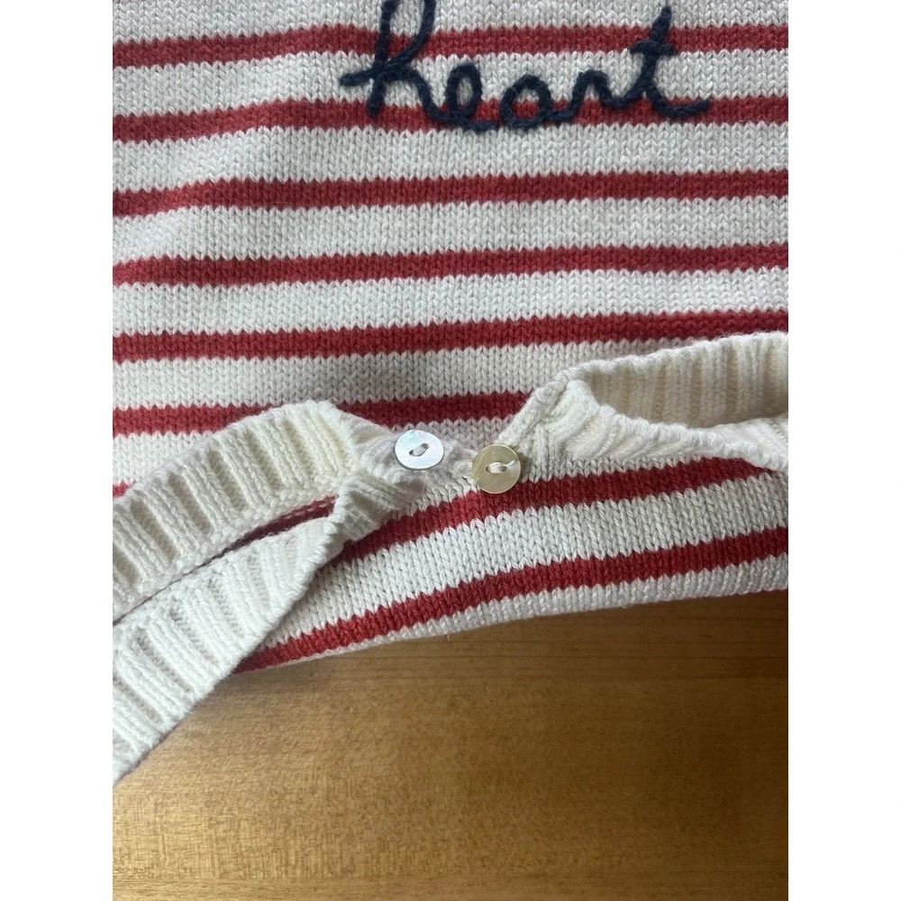 Oeuf Baby Knit Cotton Romper Unisex‎ 12 M Wild at Heart
